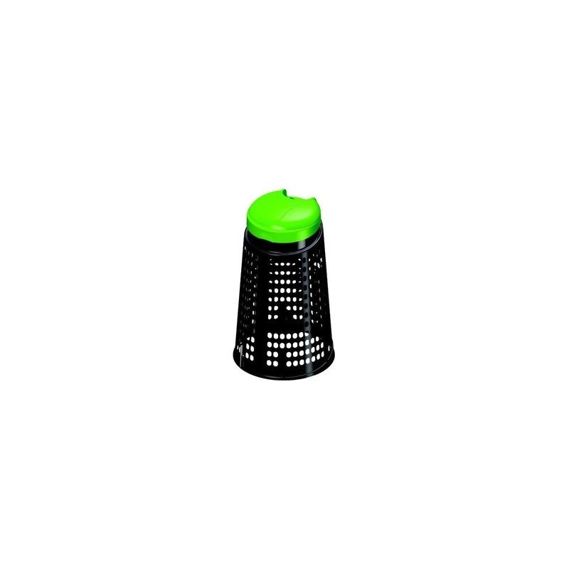 Eco-Trespolo Plastica Verde/Nero 110 Lt.