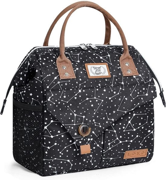 Borsa da Lavoro Isolante per Donne con Disegno Stella 10L
