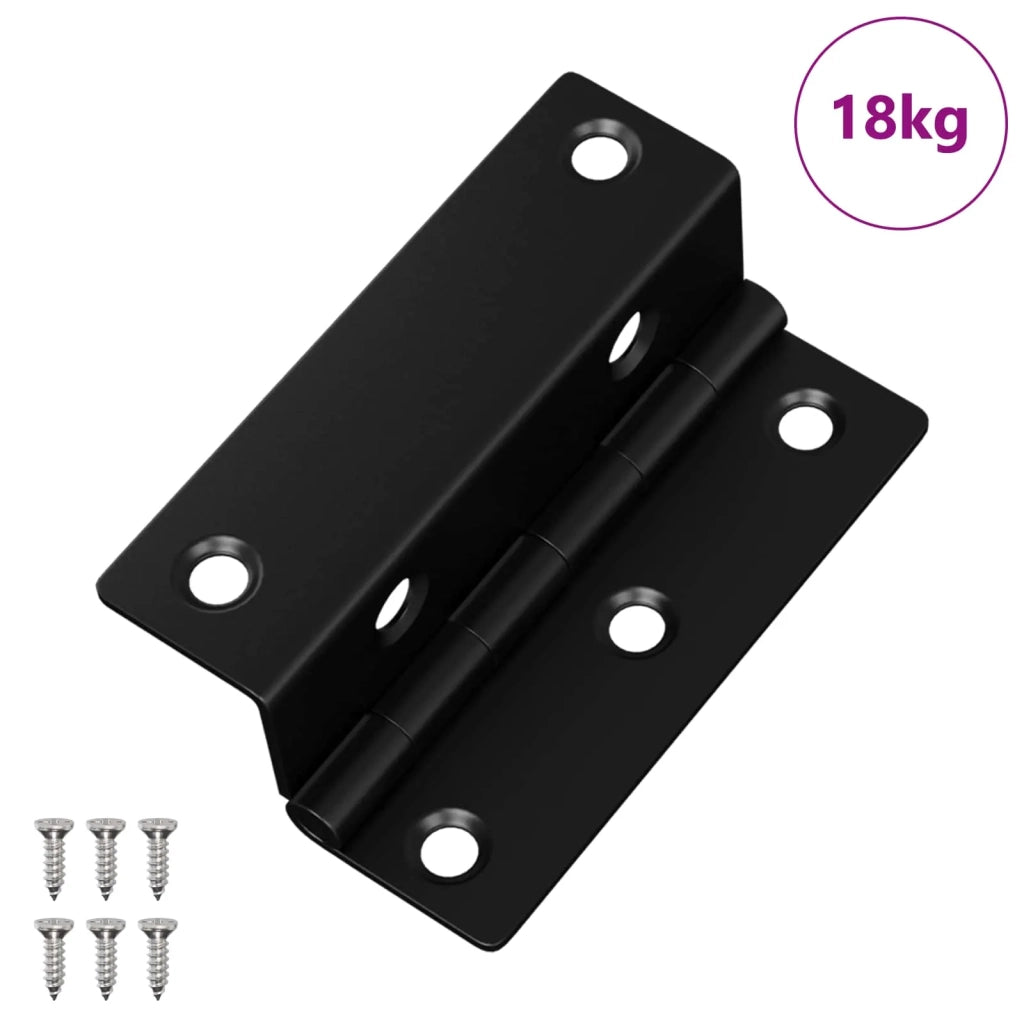 Cerniera 537 pcs Nero 38 x 17 x 60 mm Ferro