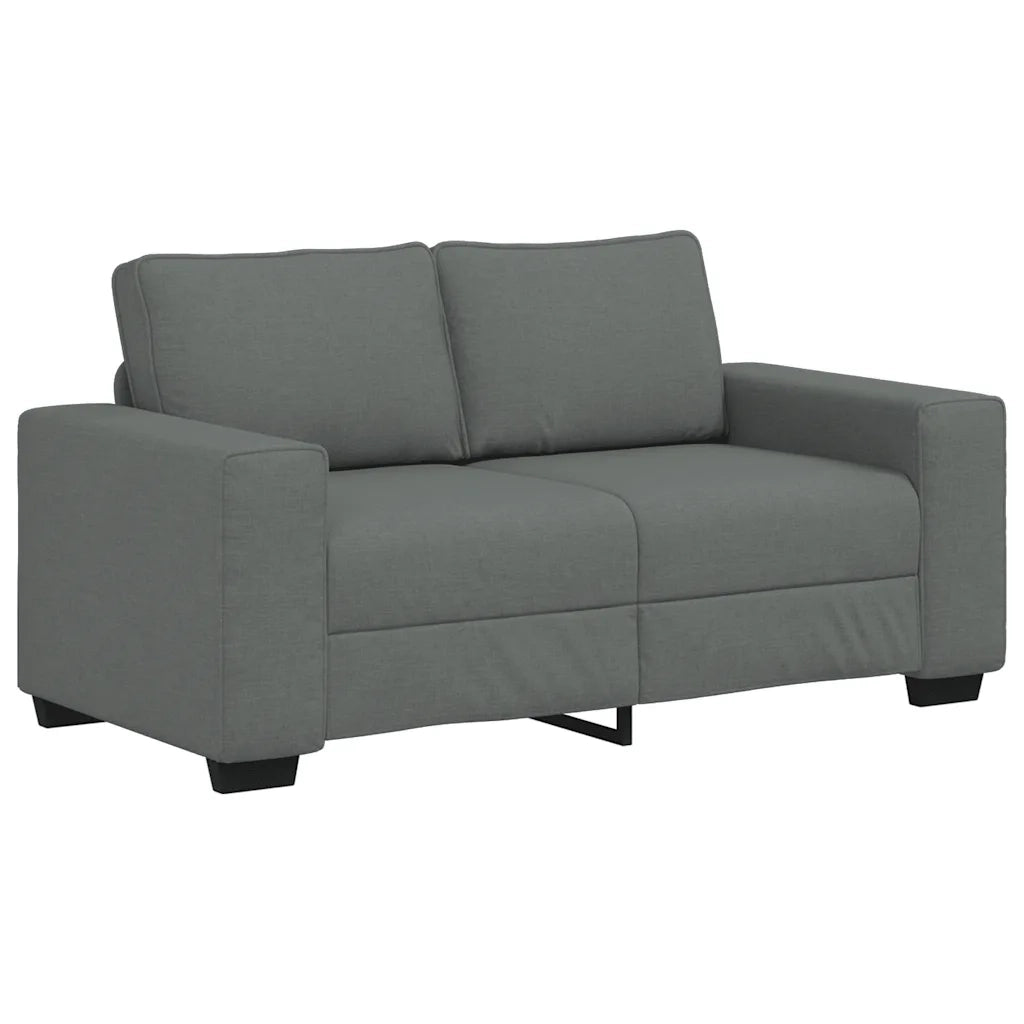 Divano a 2 Posti-Sofa 2 Posti Grigio Scuro 120 cm in Tessuto 413582
