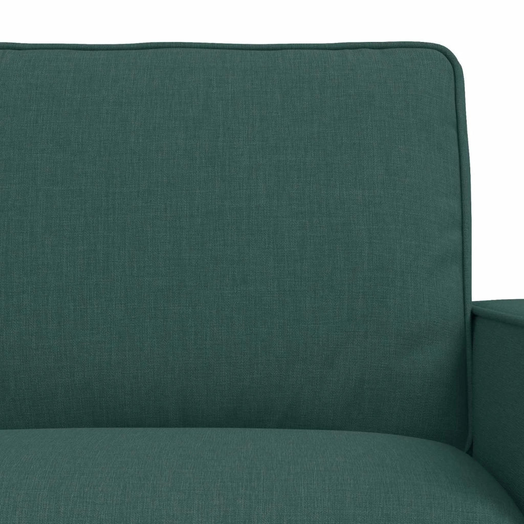 Set di divani 2 pcs Verde Scuro 162 x 80 x 82 cm Tessuto 3407503