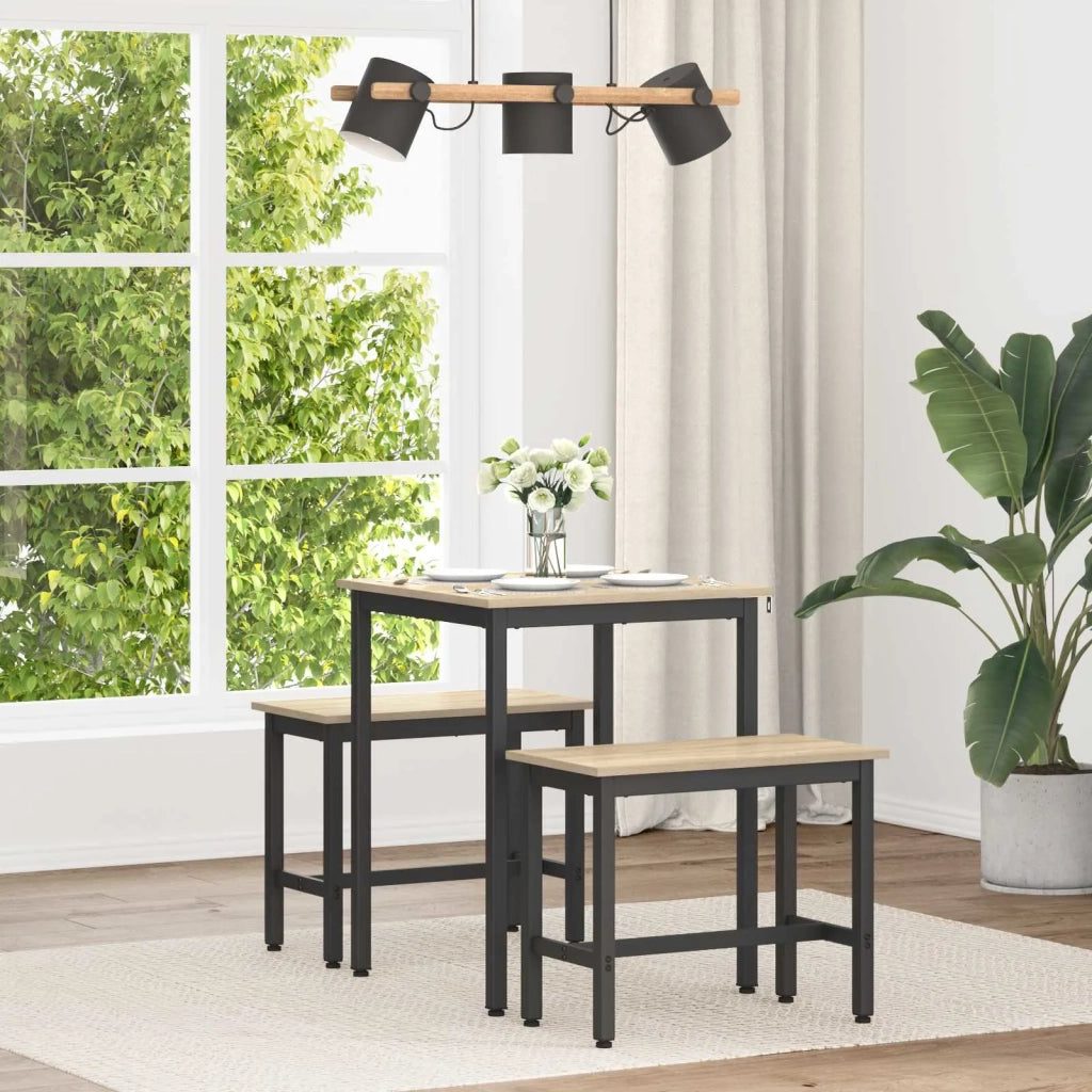 Tavoli da pranzo 60 x 60 x 75 cm Legno ingegnerizzato Quadrato 892615