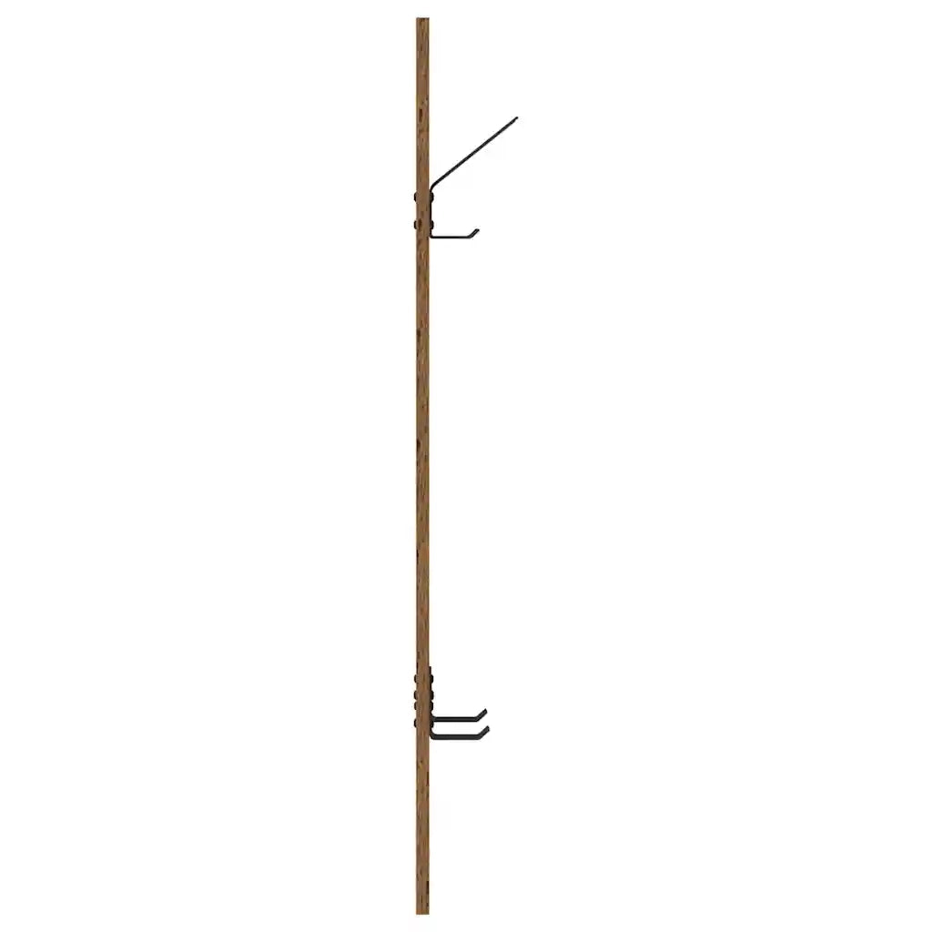 Appendiabiti a muro Legno vecchio 20 x 1,5 x 100 cm 874465
