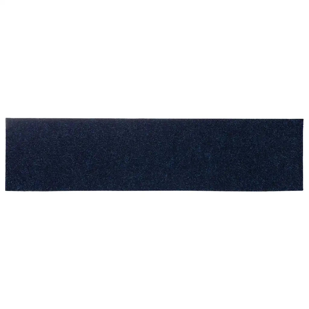 Tappetini per scale autoadesivi 15 pz | Gradini per Scale 76x20 cm blu navy rettangolari