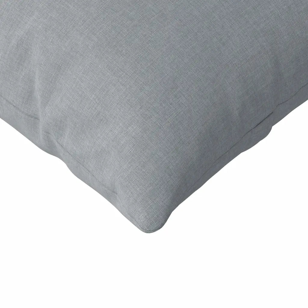 Cuscini da Divano 2 pcs Grigio chiaro 145 x 40 cm Tessuto 42013825