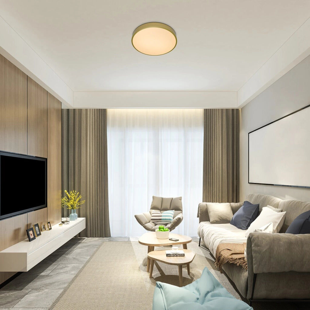 Plafoniera LED Rabalux Tesia 60cm 60W oro telecomando
