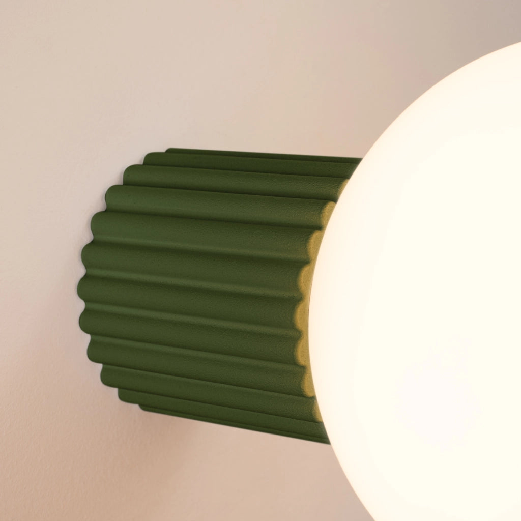 Lampada da parete HALO verde oliva IP44