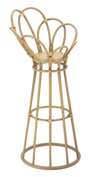 Porta Vaso Panama Tower Ø 28x62 cm in Ferro e Plastica