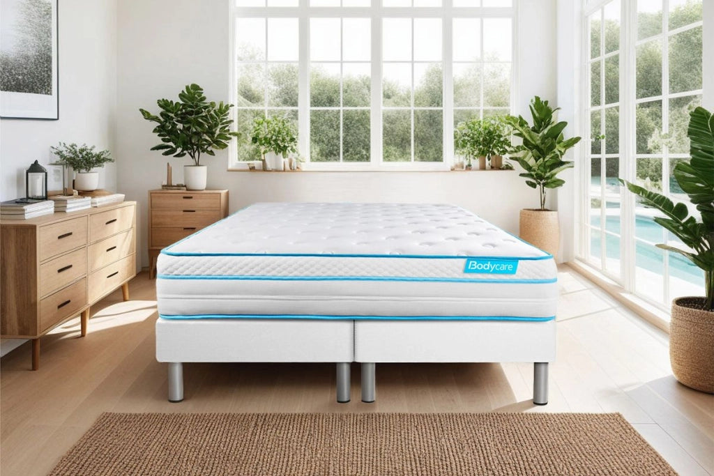 Materasso 160x200 cm Molle insacchettate e Memory foam - BodyZone+