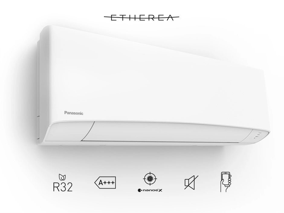 Condizionatore Dual Split Panasonic Etherea White 7+7 con CU-2Z35TBE R-32 Wi-Fi Integrato