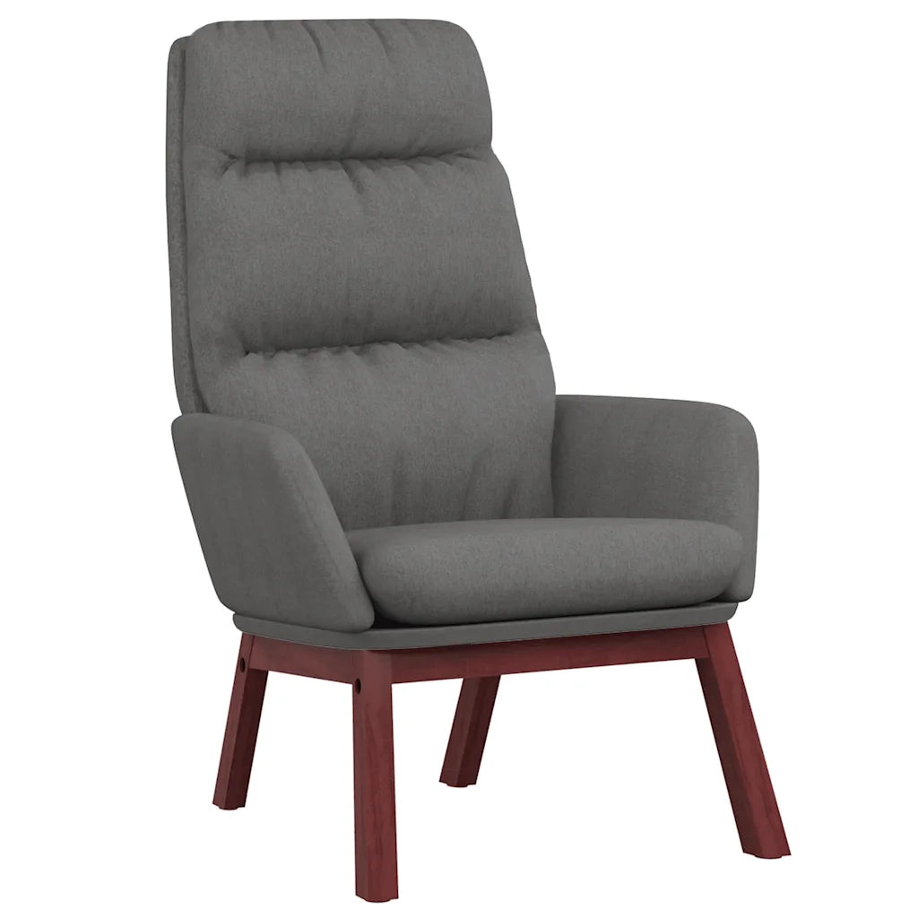 Poltrona Relax Grigio Chiaro in Tessuto 341159