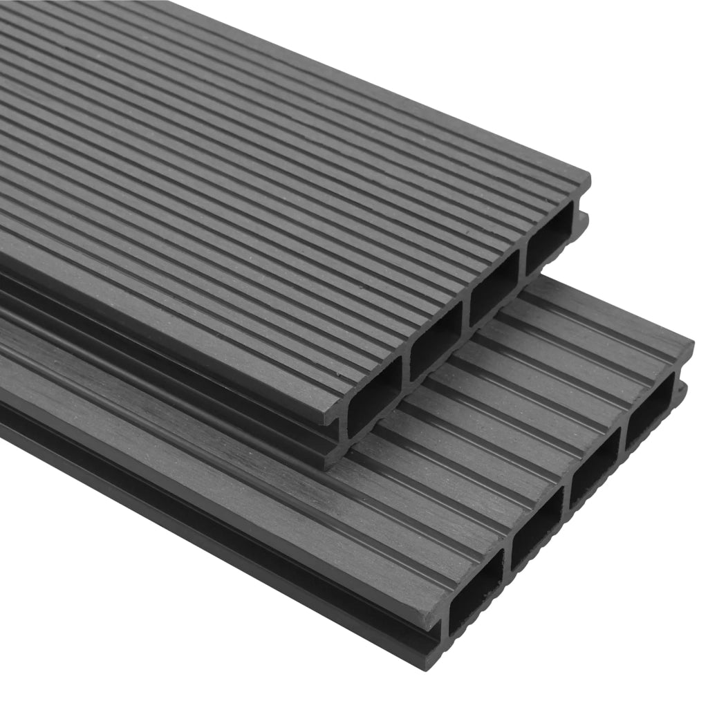 Pavimento da Deck 6 pcs Grigio WPC 42046642