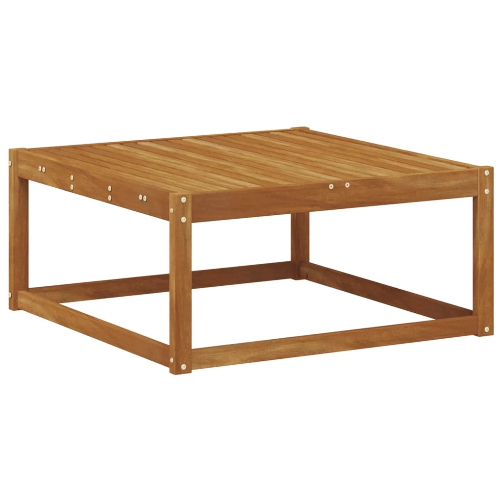 Set di divani da esterno con cuscino 7 pcs Naturale e Beige 3369212
