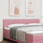 Testiera LED con strisce LED Rosa 180 cm Velluto 3338160
