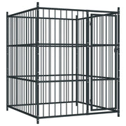 Cuccia da esterno gabbia recinto per animali box per cani da esterno 185 cm 02_0000340