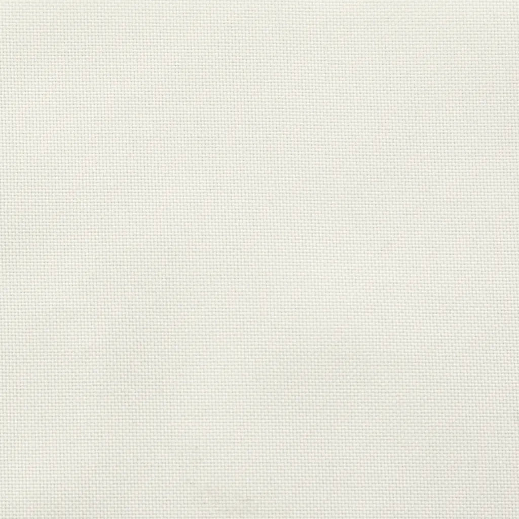 Cuscini Sedia Schiena Alta 2 Crema Mélange 120x50x7 Tessuto 4002352