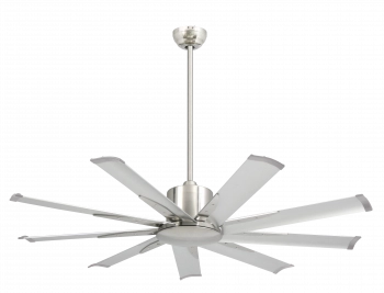 Vam Ventilatore industriale a soffitto a risparmio energetico 132 cm con telecomando 6 velocitÃ
