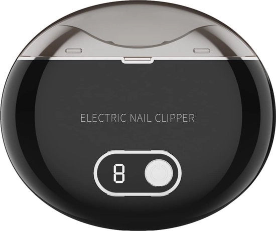 Elettrocastrifugatore Professionale - Automatizzato - Nero - Manicure - Impermeabile - Kit Manicure - Illuminazione LED - 3 Velocità - Bambino