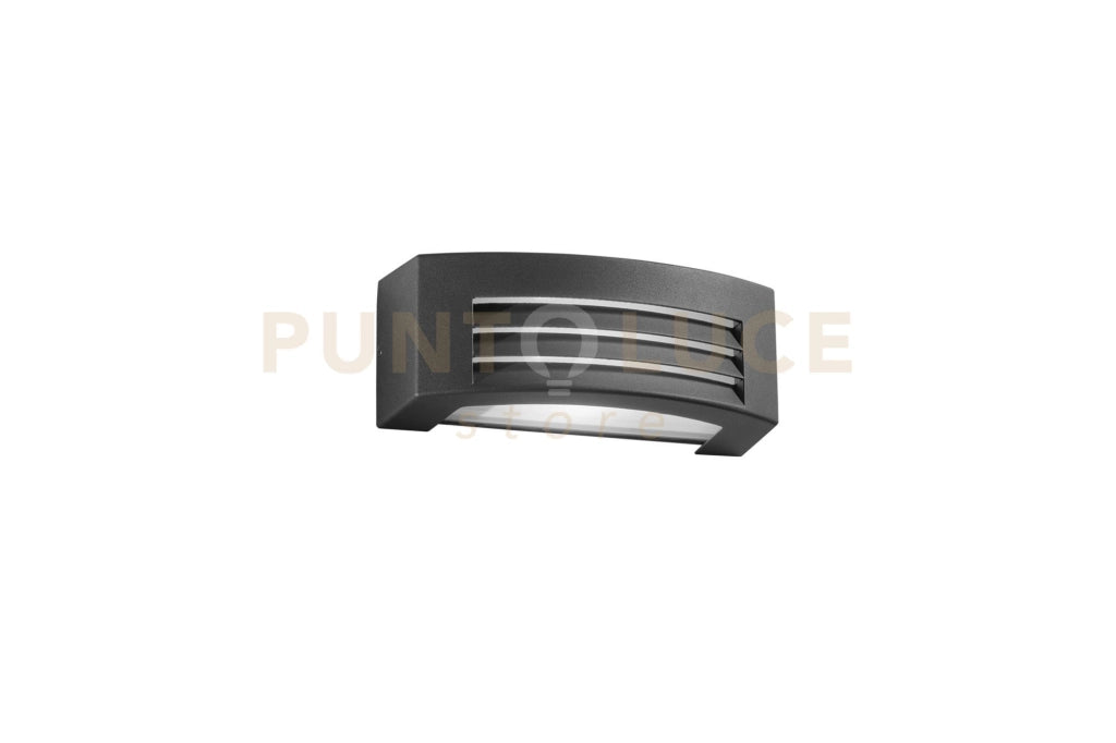 APPLIQUE BIEMISSIONE DENVER ANTRACITE 1 LUCE ATTACCO E27 IP54 29X11,3X12,9CM