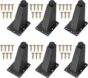 Set di 4 supporti in metallo per mobili