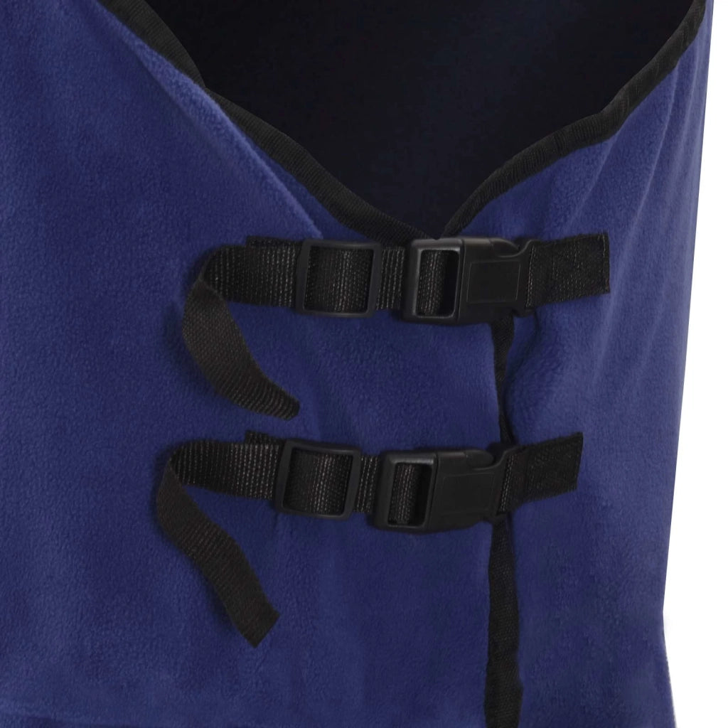 Coperta per Cavalli Blu navy 165 cm Poliestere 42013256