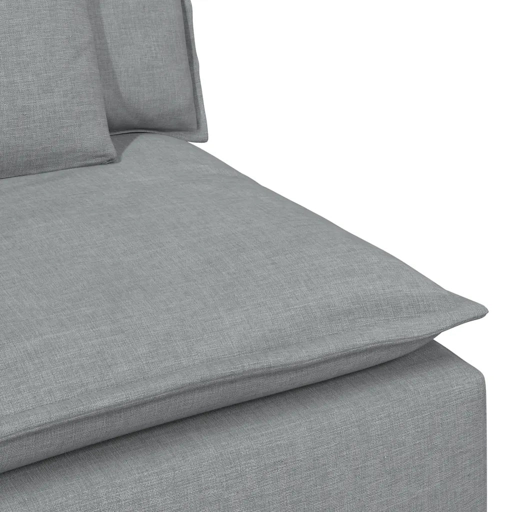 Modulo Terminale Bracciolo Divano Modulare con Cuscini-Sofa Modulare-Divanetto 100 cm 363291