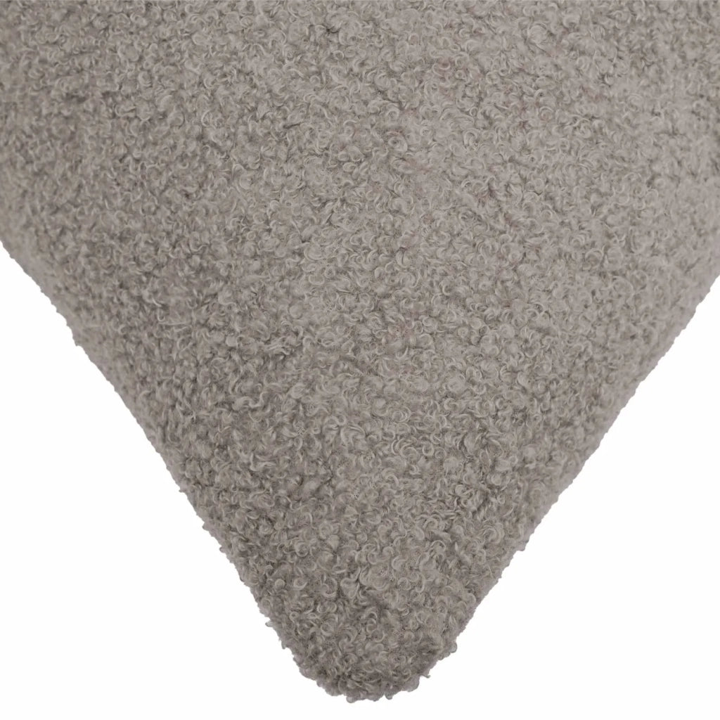Federa 2 pcs HEERLEN Grigio Chiaro 50 x 70 cm Bouclé 911337