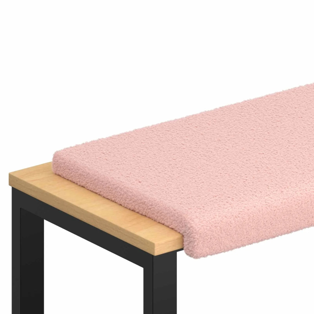 Cuscino per panchina Tessuto Sherpa Rosa Profondità 35 cm 42043228
