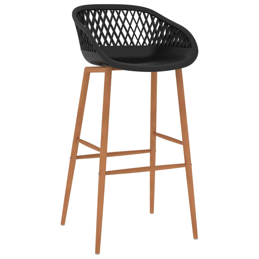 Set da Bar 5 pz Bianco e Nero 3057406
