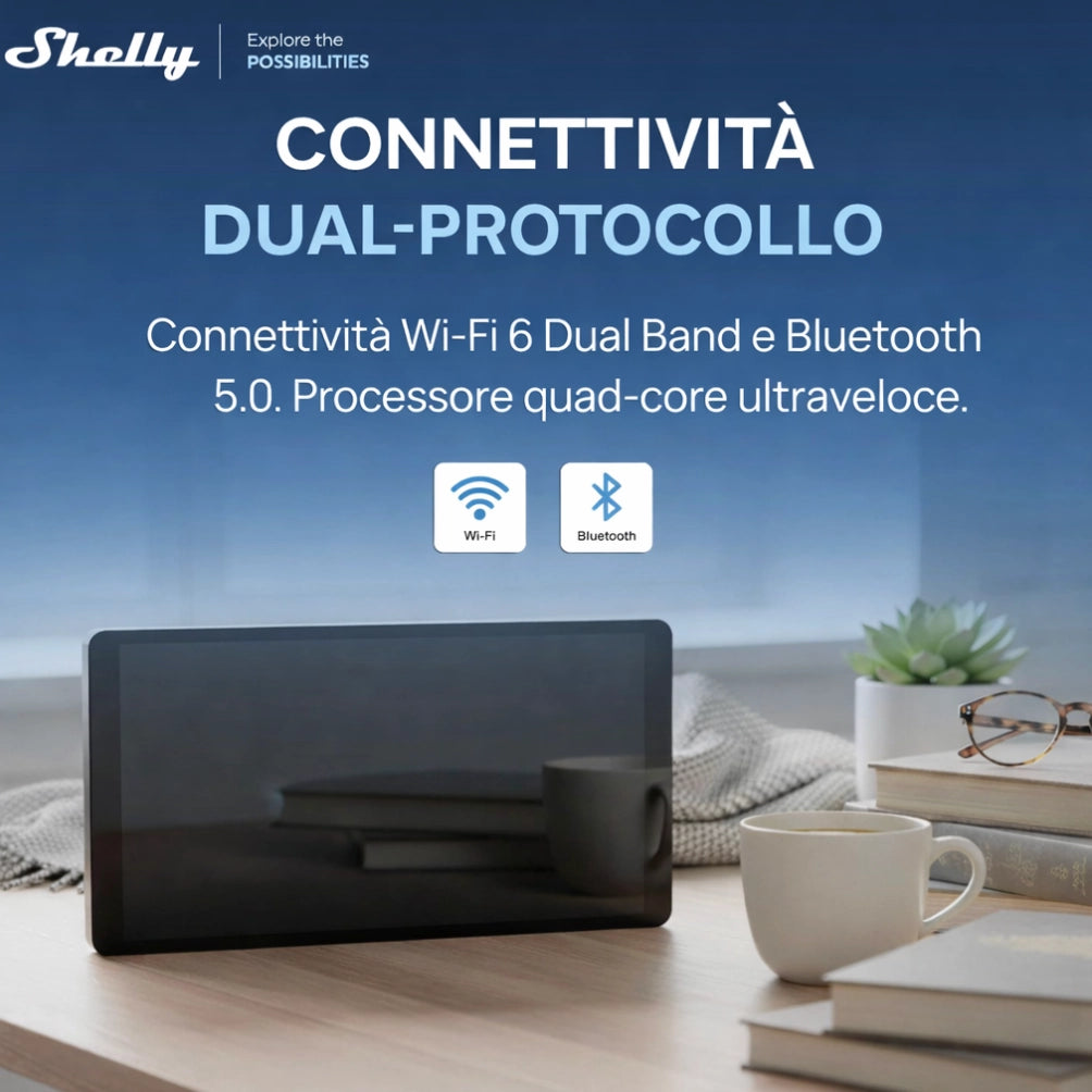 SHELLY WALL DISPLAY X2I BLACK