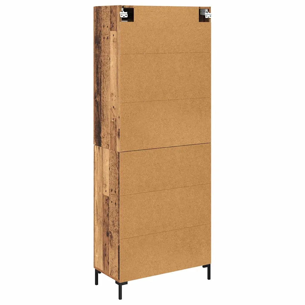 Credenza 2 pcs Legno vecchio Legno multistrato 3415654