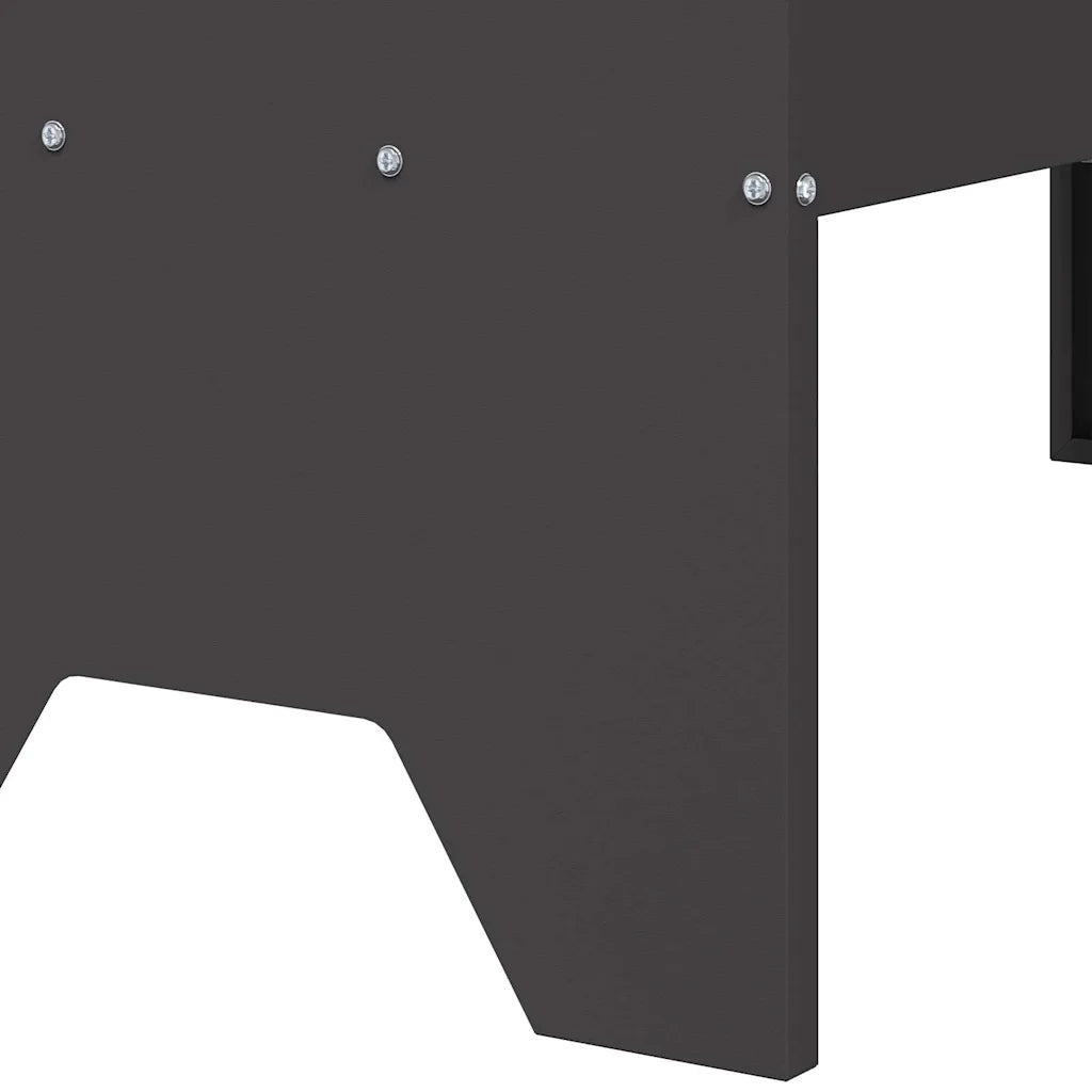 Abbeveratoio per bestiame Nero 79 x 35 x 62 cm