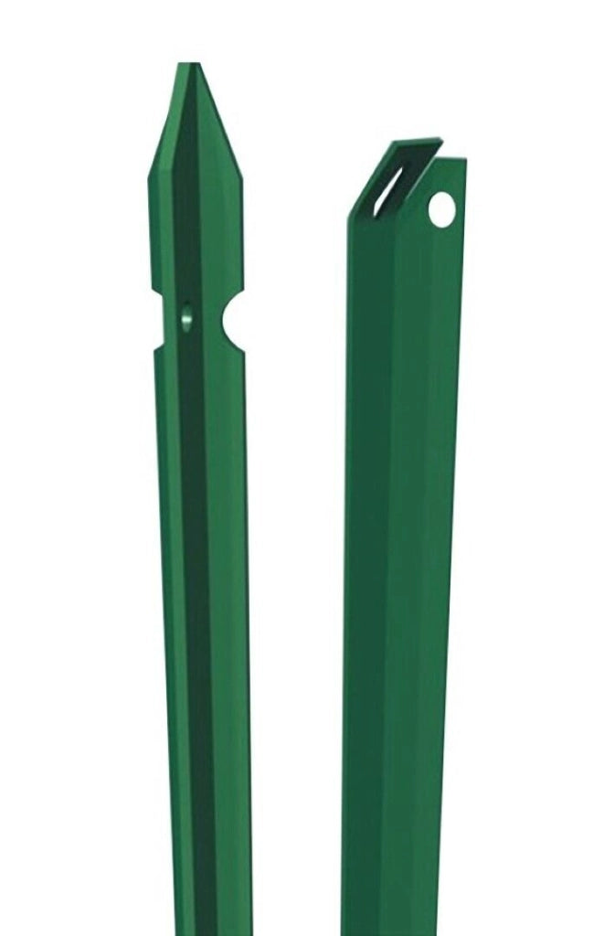 Saetta Palo Paletto In Ferro Plastificato 120X3X3 2 Pezzi - Biacchi Ettore