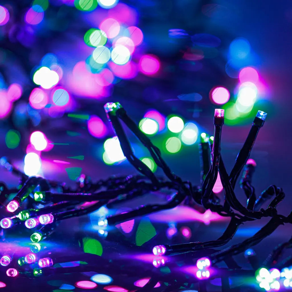 Gruppo Stringa LED con 3000 LED Pastello Multicolore 23 m PVC 343253