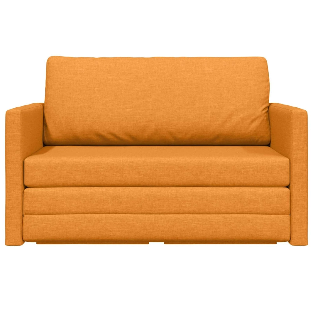 Divano letto | Sof¨¤ letto | Letto singolo 110cm Giallo Scuro Tessuto