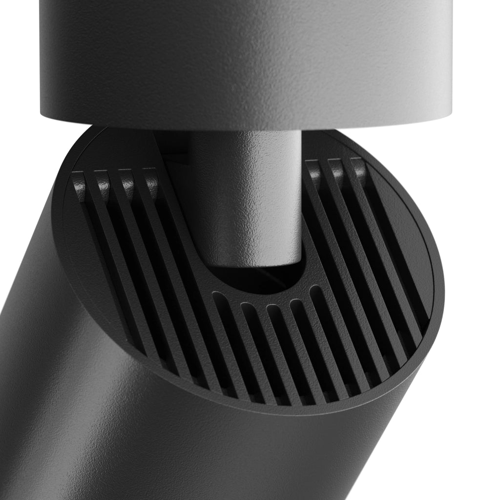 Maytoni Focus LED plafoniera nera 12W 3000K dimmer