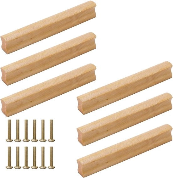 Greppini in legno per mobili - 6 pezzi