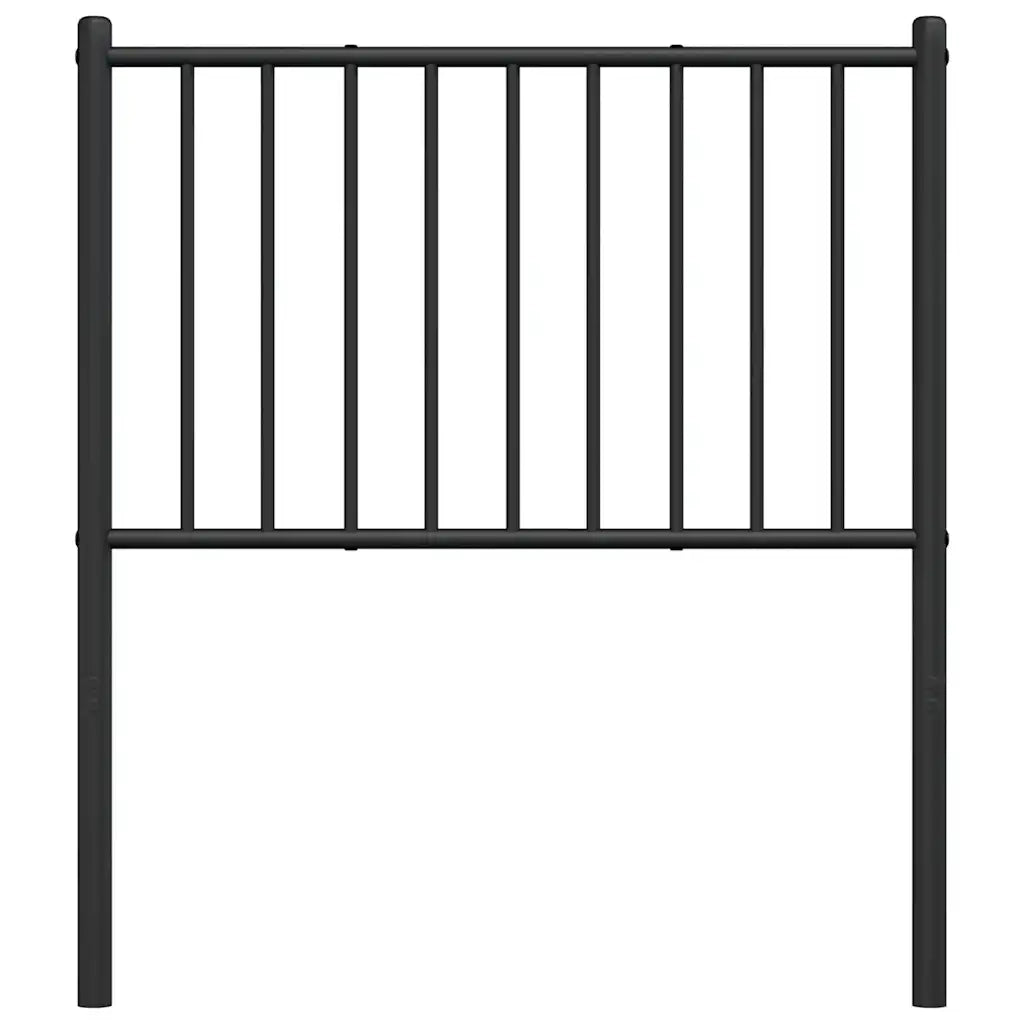 Testiera di Ricambio in Metallo Nero 75 cm 350890