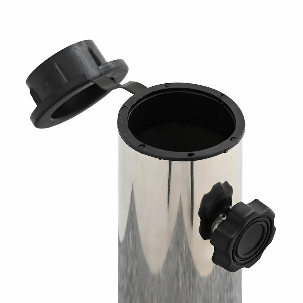 Base per ombrellone-Supporto per ombrellone 30kg Grigio Granito Quadrato