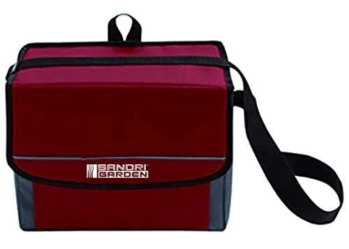 Sandrigarden 7850510 SG-10L Borsa Termica 10 L Mantiene il freddo fino a 20 h con tracolla regolabile e tasca frontale colore Nero