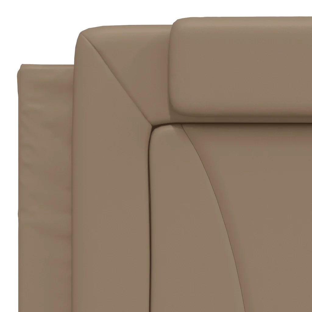 Cuscino Testiera Viana Cappuccino 180 cm in Similpelle 374808