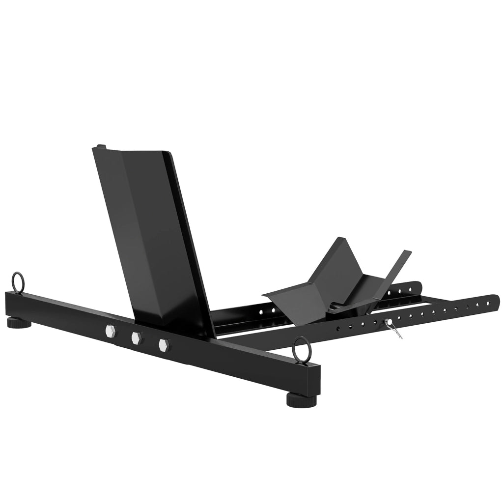 Blocca ruota moto anteriore ¨C Xylo ¨C regolabile 14 livelli ?34-84cm capacit¨¤ 816kg nero