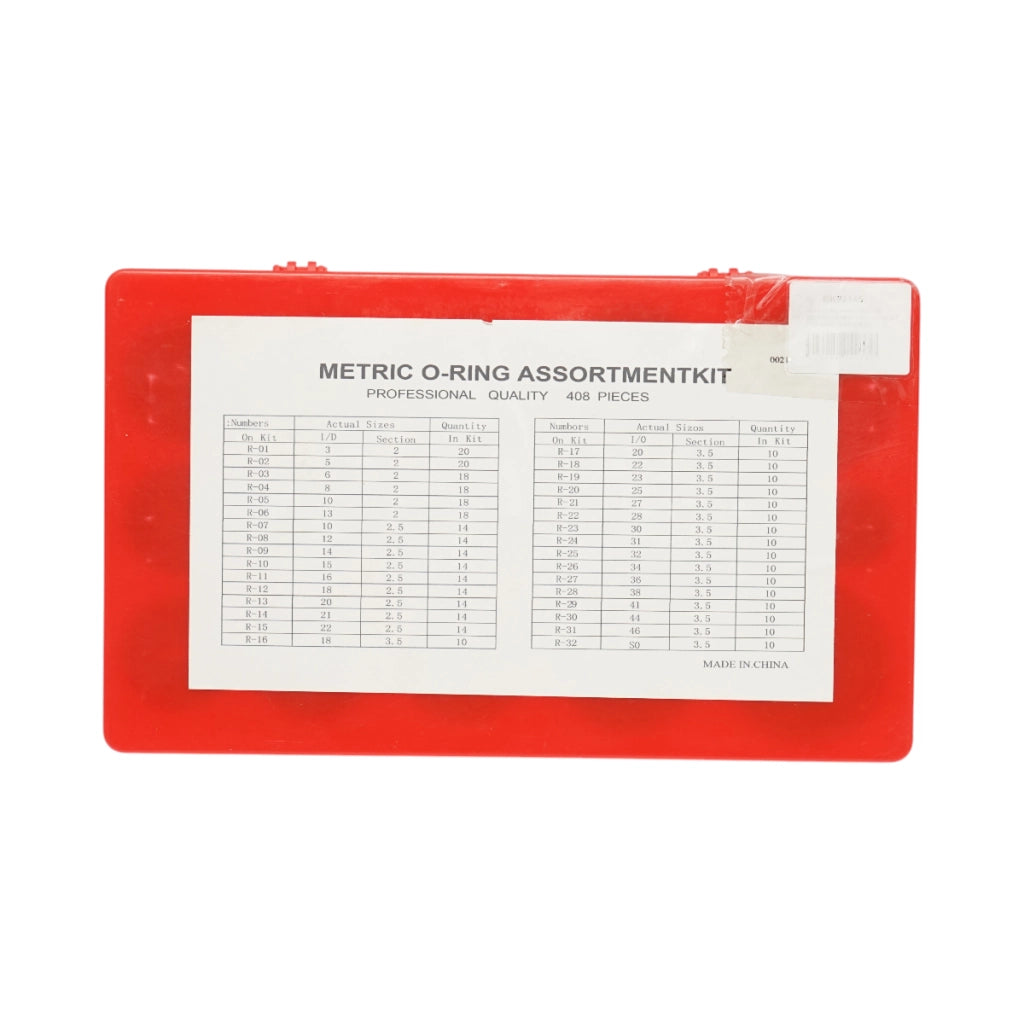 Kit O-ring metrici 408 pezzi