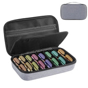 Organizzatore per occhiali con diverse tasche regolabili