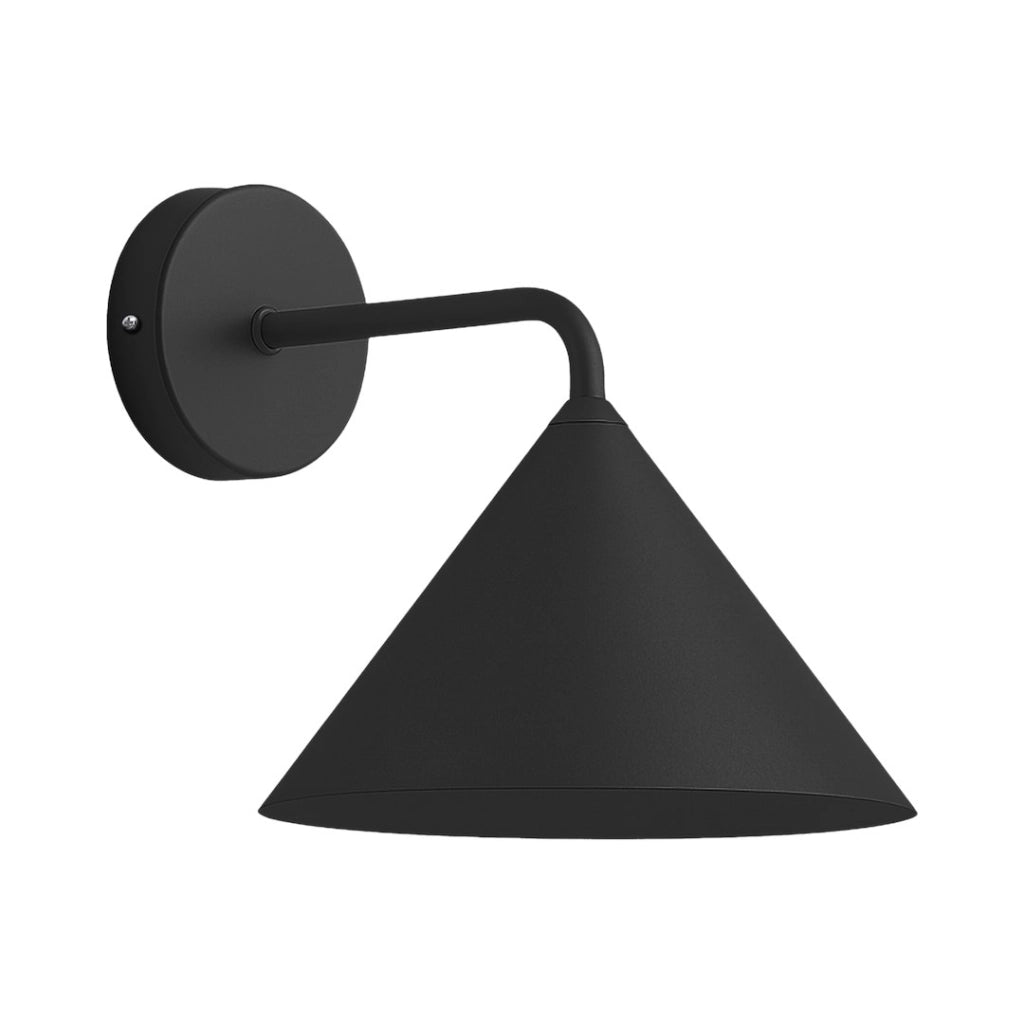 Applique moderna nera cono 1xGX53 10W Capital Milagro