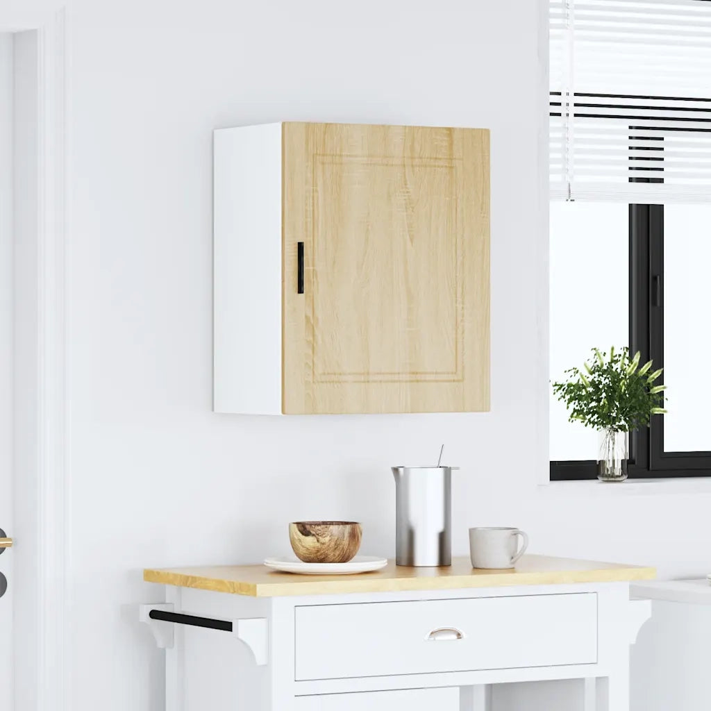 Pensile da Cucina-Mobile Cucina da Parete Porto Rovere Sonoma in Legno Multistrato 811583