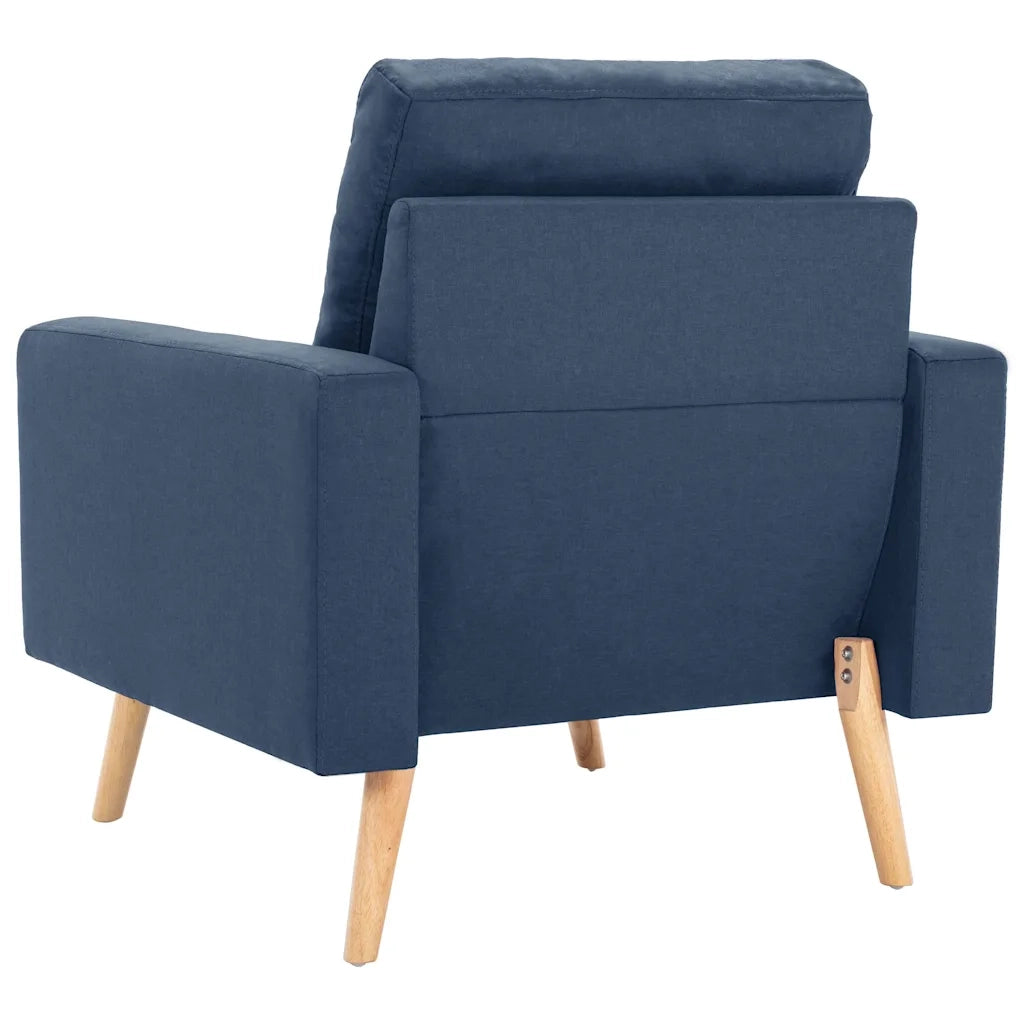 Poltrona Blu in Tessuto 288697