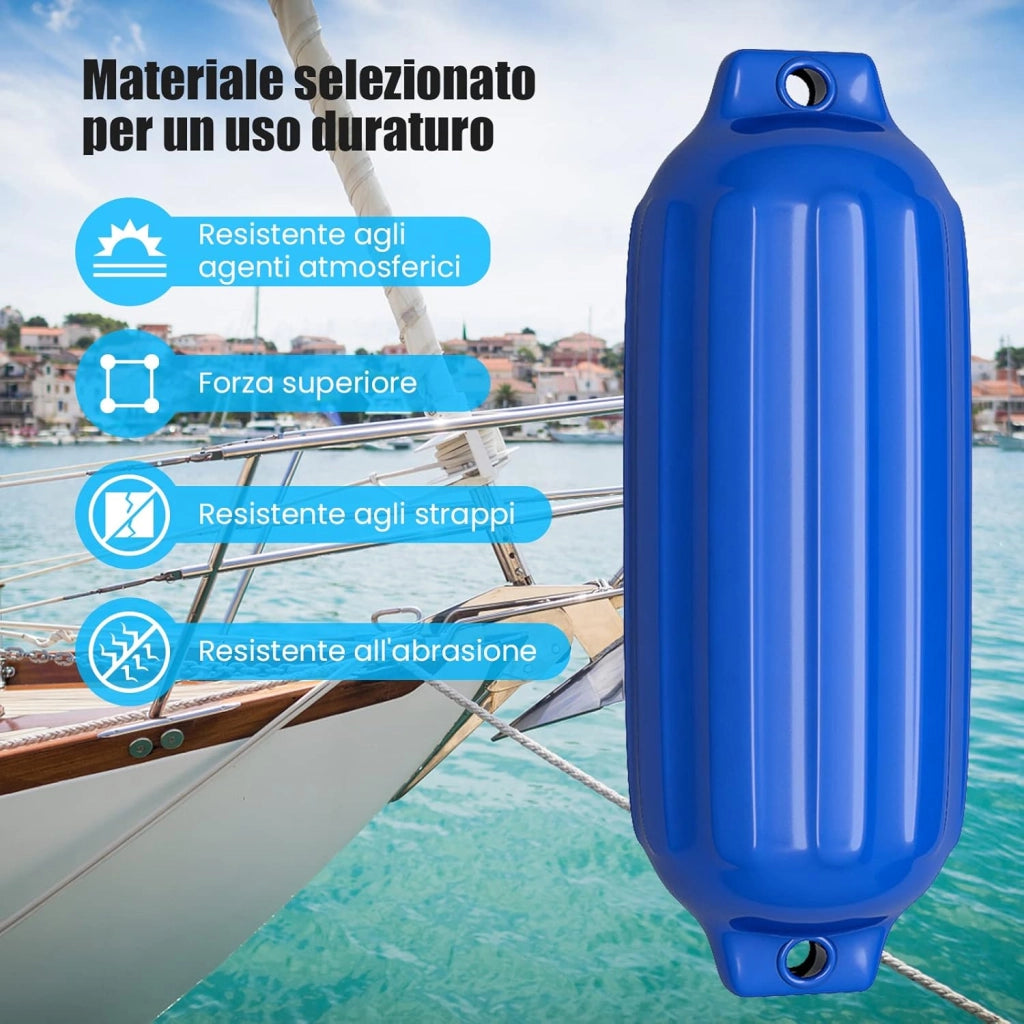 4 x Parabordi per Barca, Parabordi per Imbarcazioni, Gommonni, Boat Fender