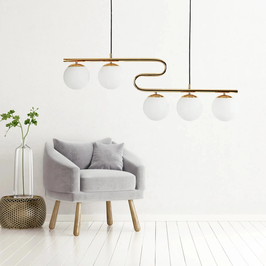 Lampada Gold APP1599-5CP