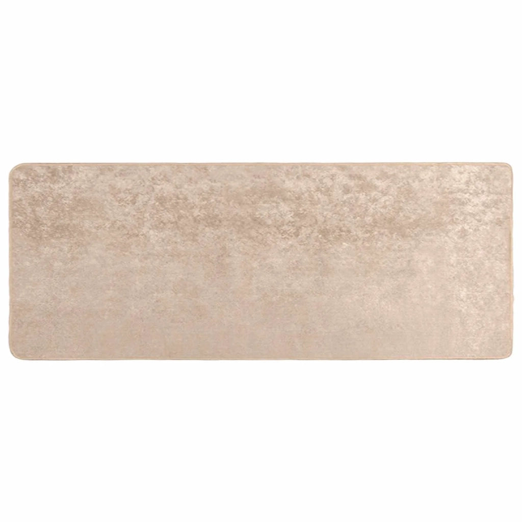 Runner Tappeto MARSA Beige 80 x 200 cm Poliestere e PVC 42023083